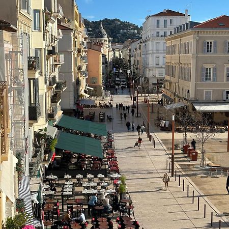 Cannes : Agreable Et Lumineux Appartement Vue Mer Extérieur photo